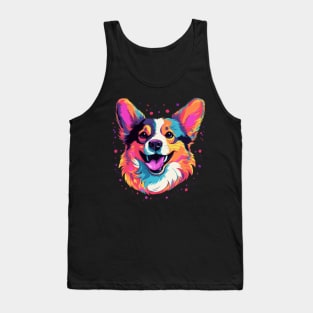 Corgi Smiling Tank Top